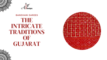 Bandhani Sarees - AektasAjDesigns