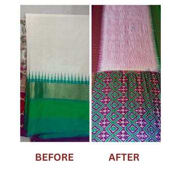 bandhani saree