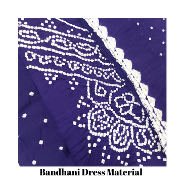 bandhani suits pieces