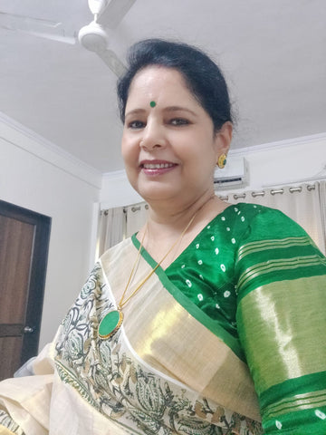 bandhani saree