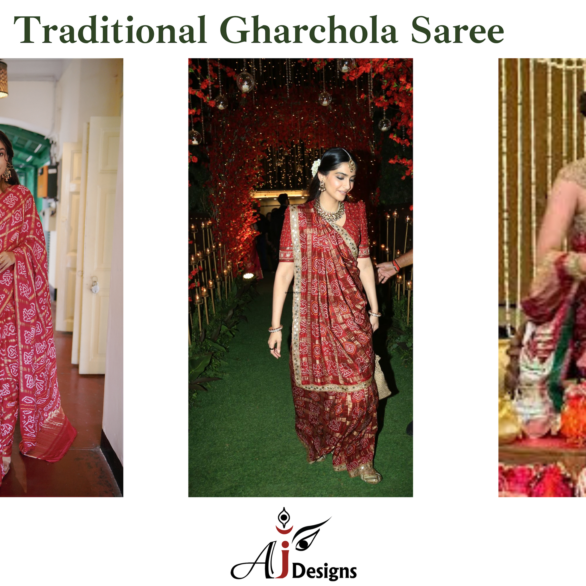 Gharchola Bandhani Saree