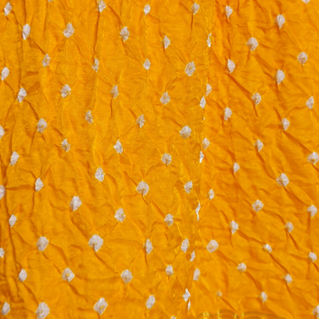 BANDHANI BLOUSE PIECE - YELLOW