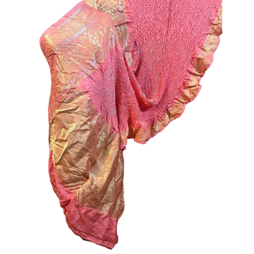 Virasat - Pure Silk Kanjivaram Bandhani Saree