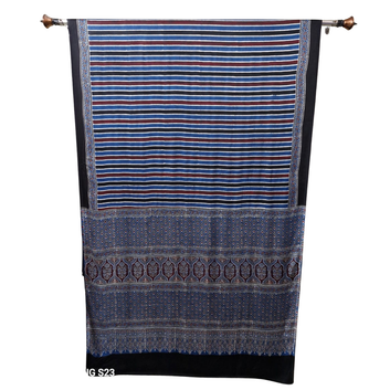 Neerja 04  - Modal Silk Hand Block Print Saree