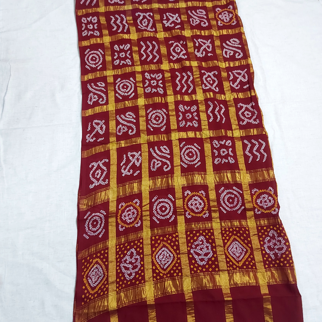 Tradition cotton gharchola blouse piece