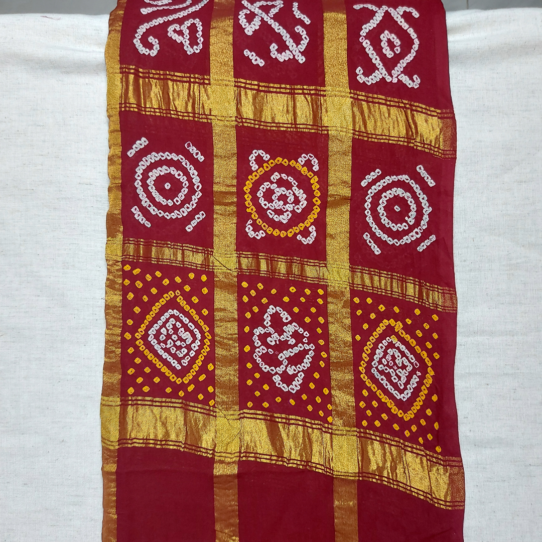 Tradition cotton gharchola blouse piece