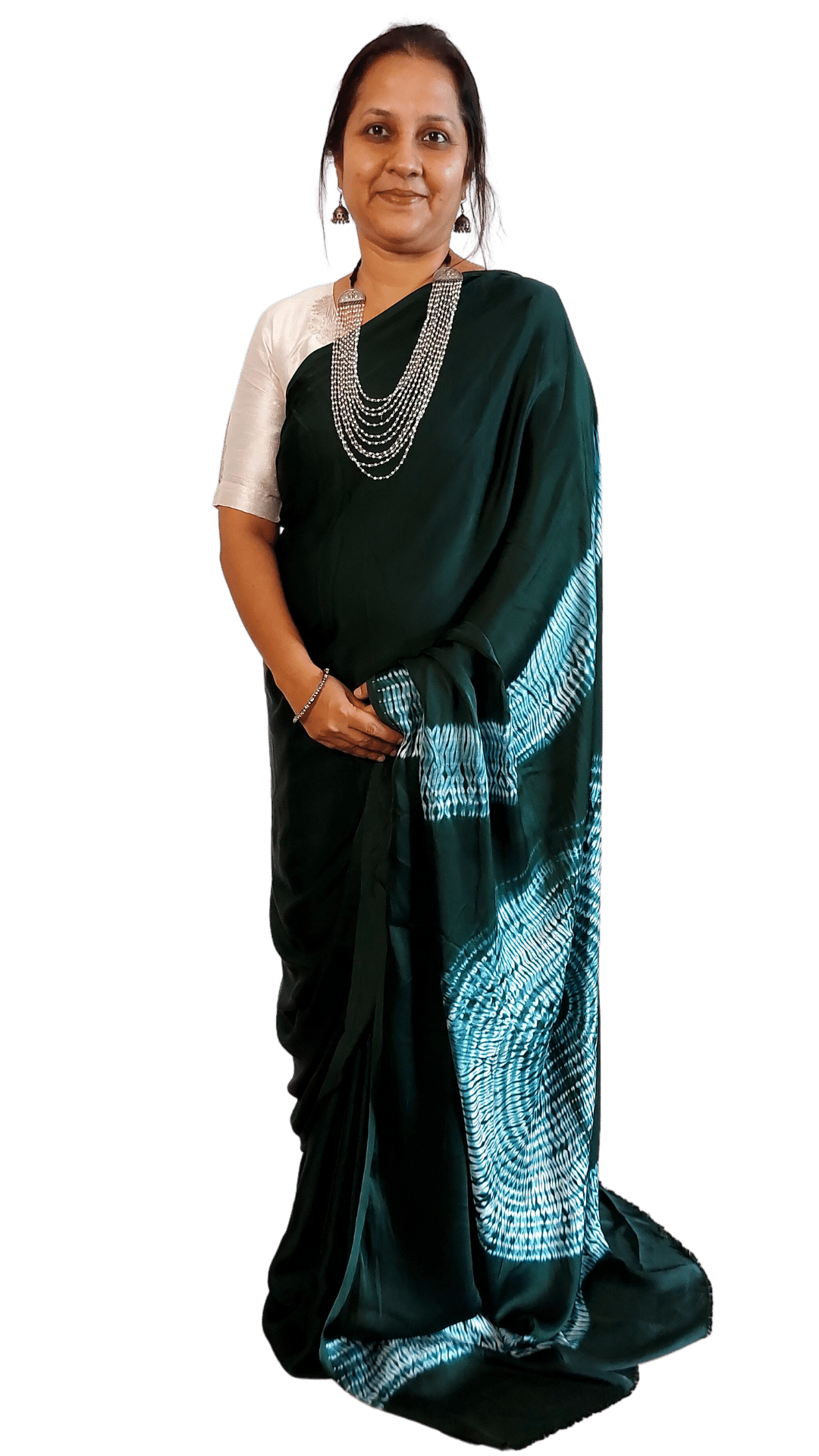 How To Style And Accessorize A Black Saree - Black Saree Styling Tips! | Black  saree, Cold shoulder blouse designs, Chiffon saree